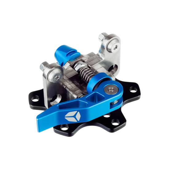 Cube Controls Universal Schnellverschluss Basis Seite Blau