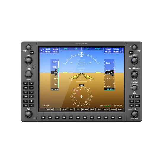 MOZA MGX1000 Instrumententafel
