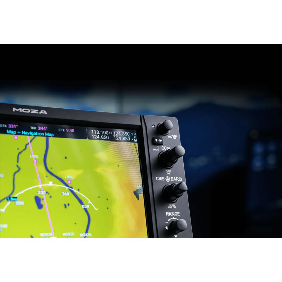 MOZA MGX1000 Instrumententafel