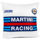 Martini Racing Replica Baumwollkissen - Weiß