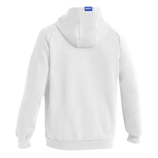 Gulf Kapuzenjacke mit durchgehendem Reißverschluss - Weiß