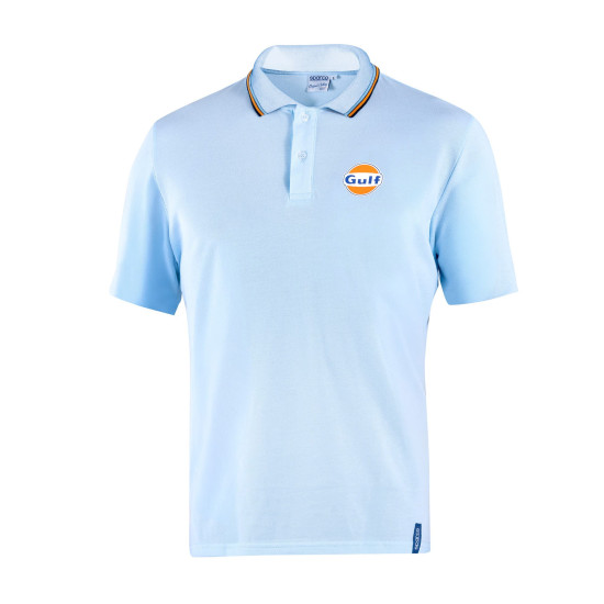 Gulf Polo Piquet - Hellblau