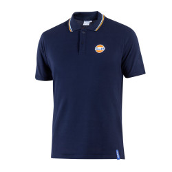 Gulf Polo Piquet - Navy Blau
