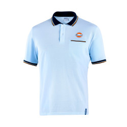Gulf Polo Piquet Tasche - Hellblau