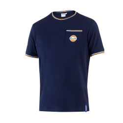 Gulf T-Shirt Pocket - Navy Blau