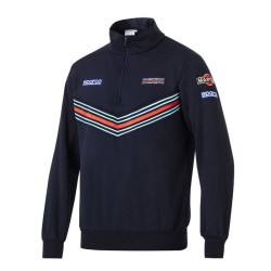 Half Zip Sweatshirt Martini Racing - Navy Blau