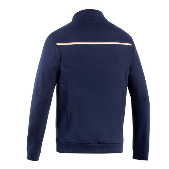 Gulf Sweatshirt mit durchgehendem Reißverschluss - Navy Blau