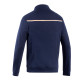 Gulf Sweatshirt mit durchgehendem Reißverschluss - Navy Blau