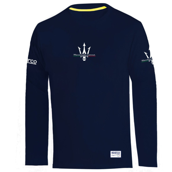 Langarmshirt Maserati - Navy Blau