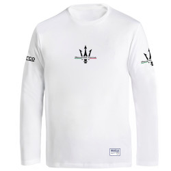 Langarmshirt Maserati - Weiß
