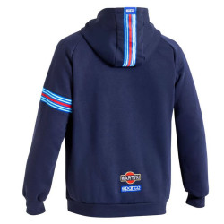 Hooded Full Zip Martinig Racing MY25 - Navy Blau
