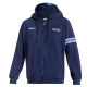 Hooded Full Zip Martinig Racing MY25 - Navy Blau