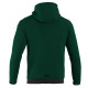 Hooded Full Zip Sweatshirt Sparco - Grün