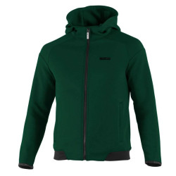 Hooded Full Zip Sweatshirt Sparco - Grün