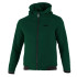 Hooded Full Zip Sweatshirt Sparco - Grün