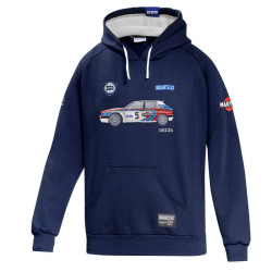 Hoodie Lancia Delta Martini Racing - Dunkelblau