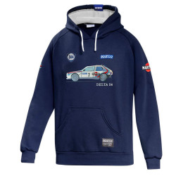 Hoodie Lancia Delta S4 Martini Racing - Marineblau