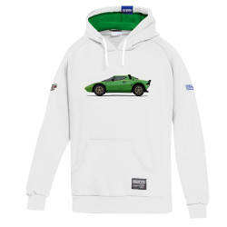Hoodie Lancia HF GR.4 - Weiß