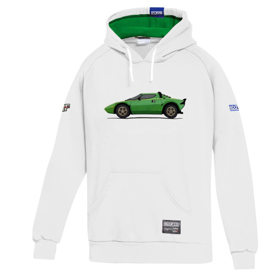 Hoodie Lancia HF GR.4 - Weiß