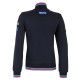Ladies Sweatshirt mit durchgehendem Reißverschluss - Navy Blau