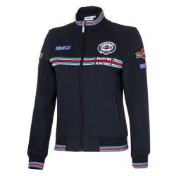 Ladies Sweatshirt mit durchgehendem Reißverschluss - Navy Blau