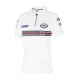 Damen Sparco Polo Replica Martini Racing - Weiß
