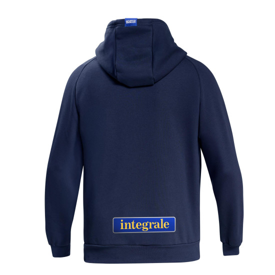 Lancia Delta HF Hoodie - Dunkelblau / Gelb