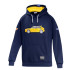 Lancia Delta HF Hoodie - Dunkelblau / Gelb
