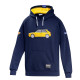Lancia Delta HF Hoodie - Dunkelblau / Gelb