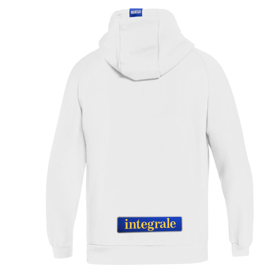 Lancia Delta HF Hoodie - Weiß / Rot