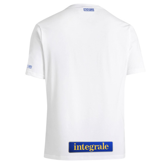Lancia Delta HF T-Shirt - Weiß / Gelb