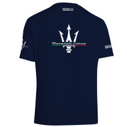 Maserati T-Shirt von Sparco - Marineblau