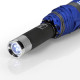 Sparco Klappbarer Regenschirm mit Taschenlampe