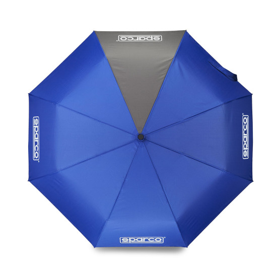 Sparco Klappbarer Regenschirm mit Taschenlampe