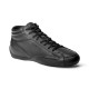 Sparco S-Drive Mid Lederschuhe - Schwarz