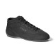 Sparco S-Drive Mid Wildlederschuhe - Schwarz