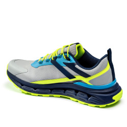 Sparco S-Pike Turini - Silber / Blau Marine / Fluo Limette