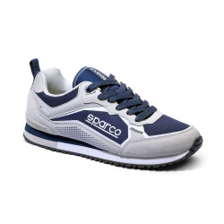 Sparco S-Road Schuhe - Beige / Marineblau
