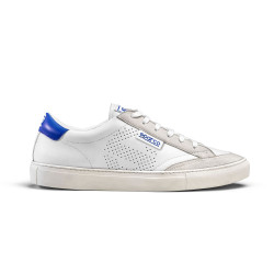 Sparco S-Time Schuhe - Weiß / Blau