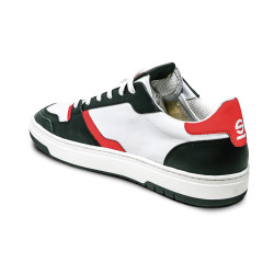 Sparco S-Urban Schuhe - Weiß / Schwarz / Rot