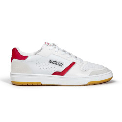 Sparco S-Urban Schuhe - Weiß / Rot