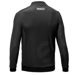 Sparco Full Zip Sweatshirt Subly - Schwarz