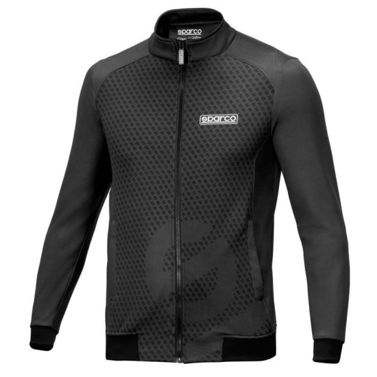 Sparco Full Zip Sweatshirt Subly - Schwarz