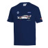 T-Shirt Lancia 037 Rally Martini Racing - Navy Blau
