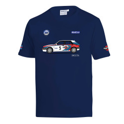 T-Shirt Lancia Delta Martini Racing - Marineblau