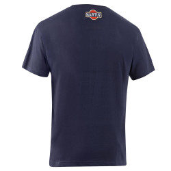T-Shirt Martini Racing Großes Logo - Navy Blau