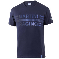 T-Shirt Martini Racing Großes Logo - Navy Blau