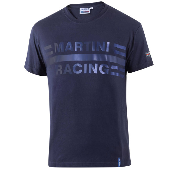 T-Shirt Martini Racing Großes Logo - Navy Blau