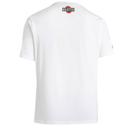 T-Shirt Martini Racing Großes Logo - Weiß