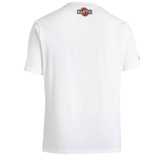 T-Shirt Martini Racing Großes Logo - Weiß